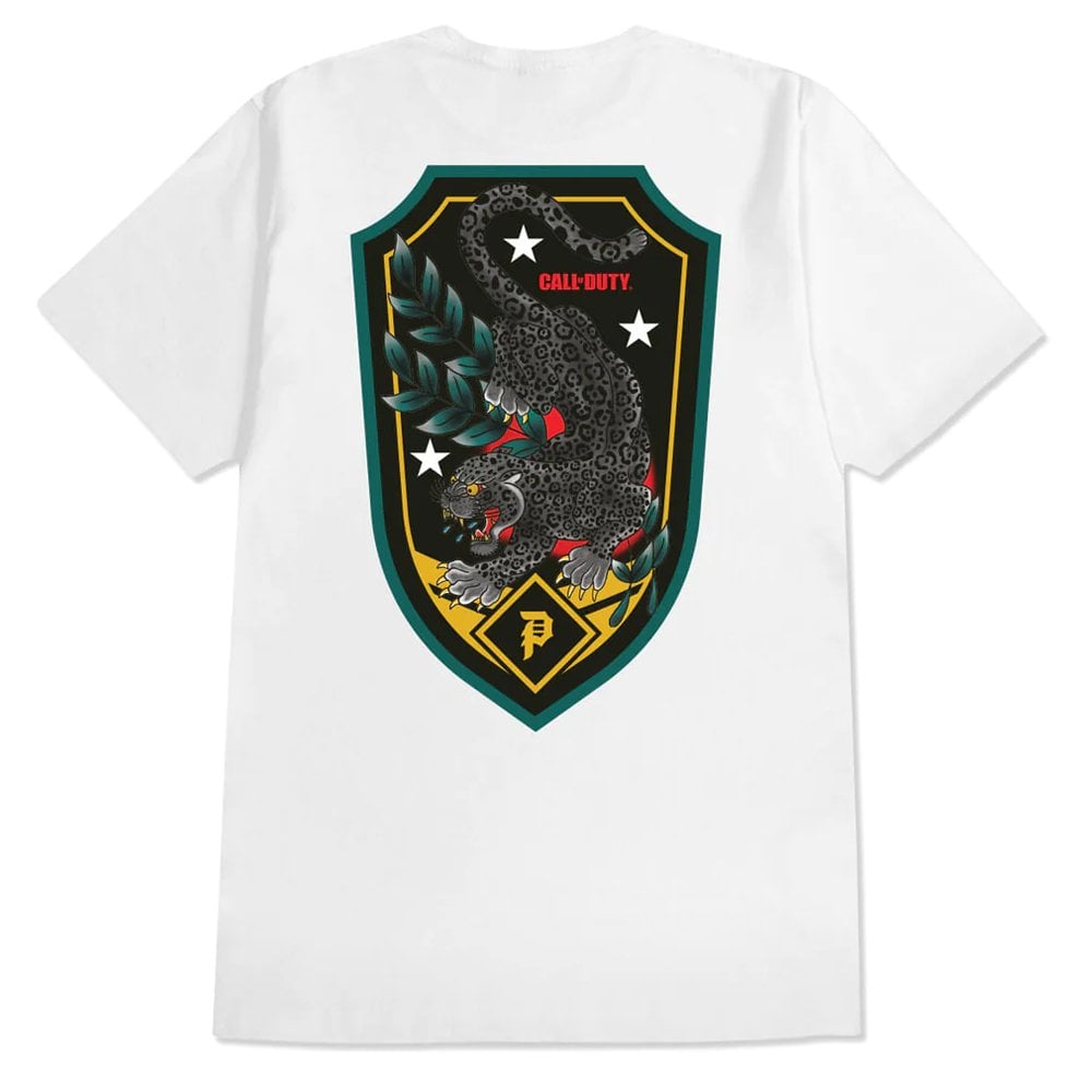 Black Jaguar T-Shirt - White