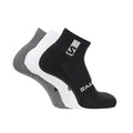 Everyday Ankle 3 Pack Sock - Blk/Wht/Grey