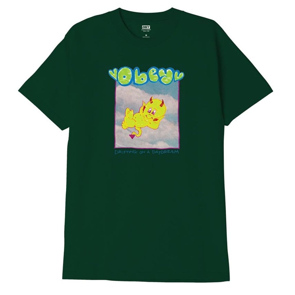 Drifting on a Daydream T-Shirt - Forest Green