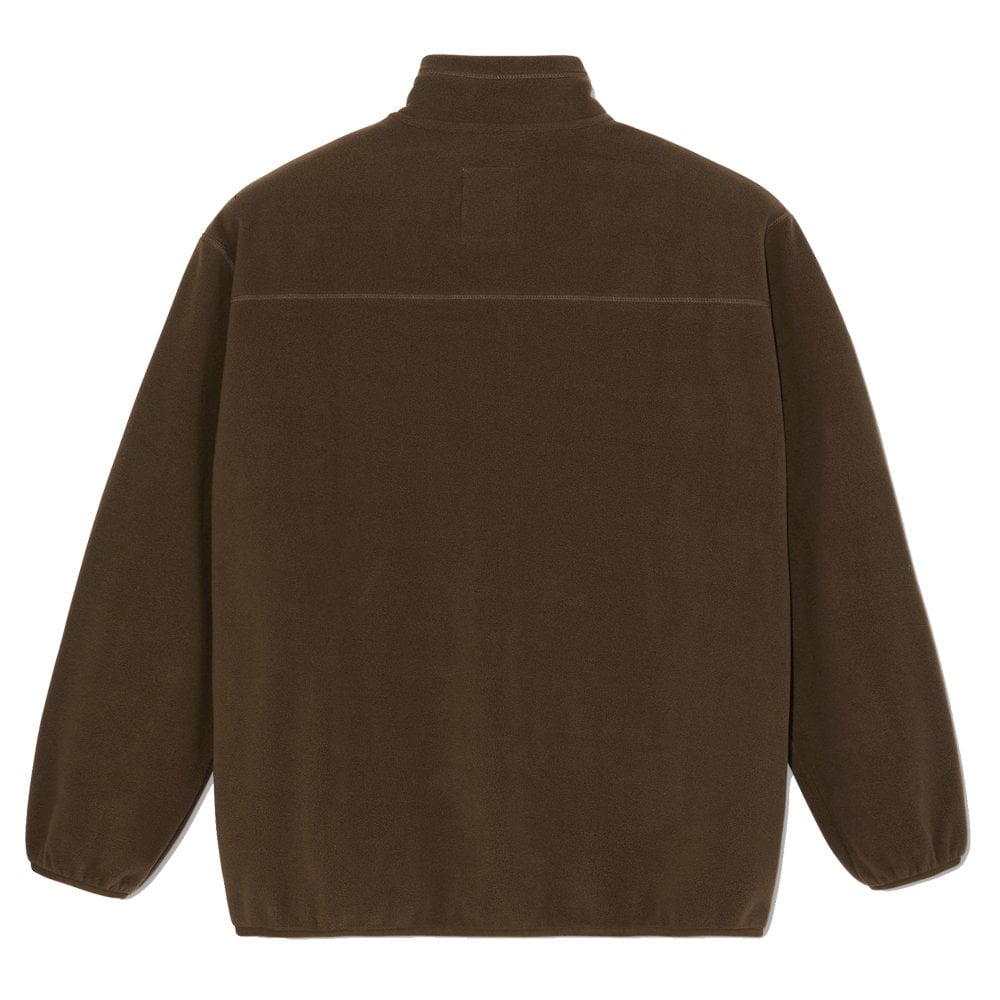 Basic Fleece Jacket - Brown