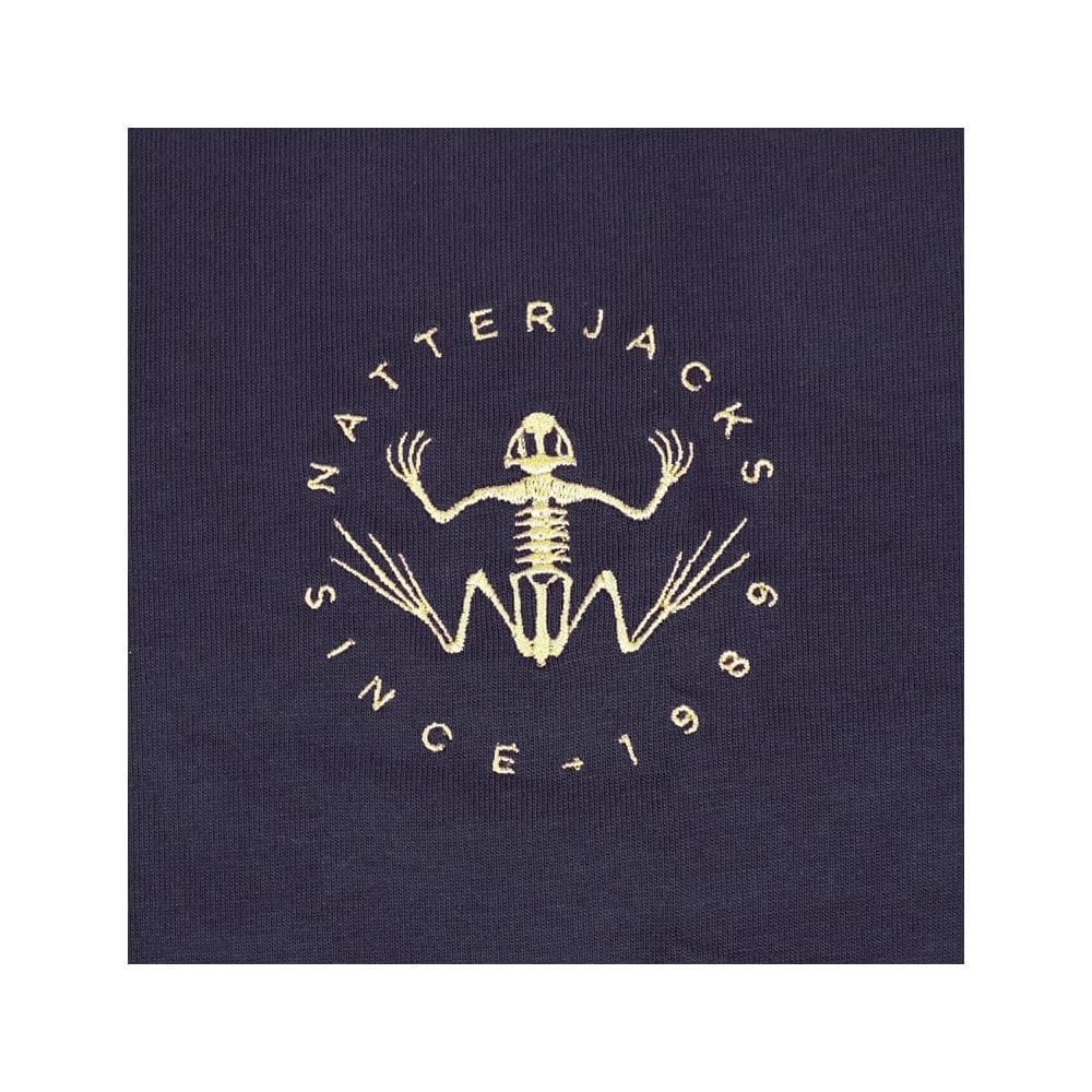 Zoo Embroidered T-Shirt - Midnight