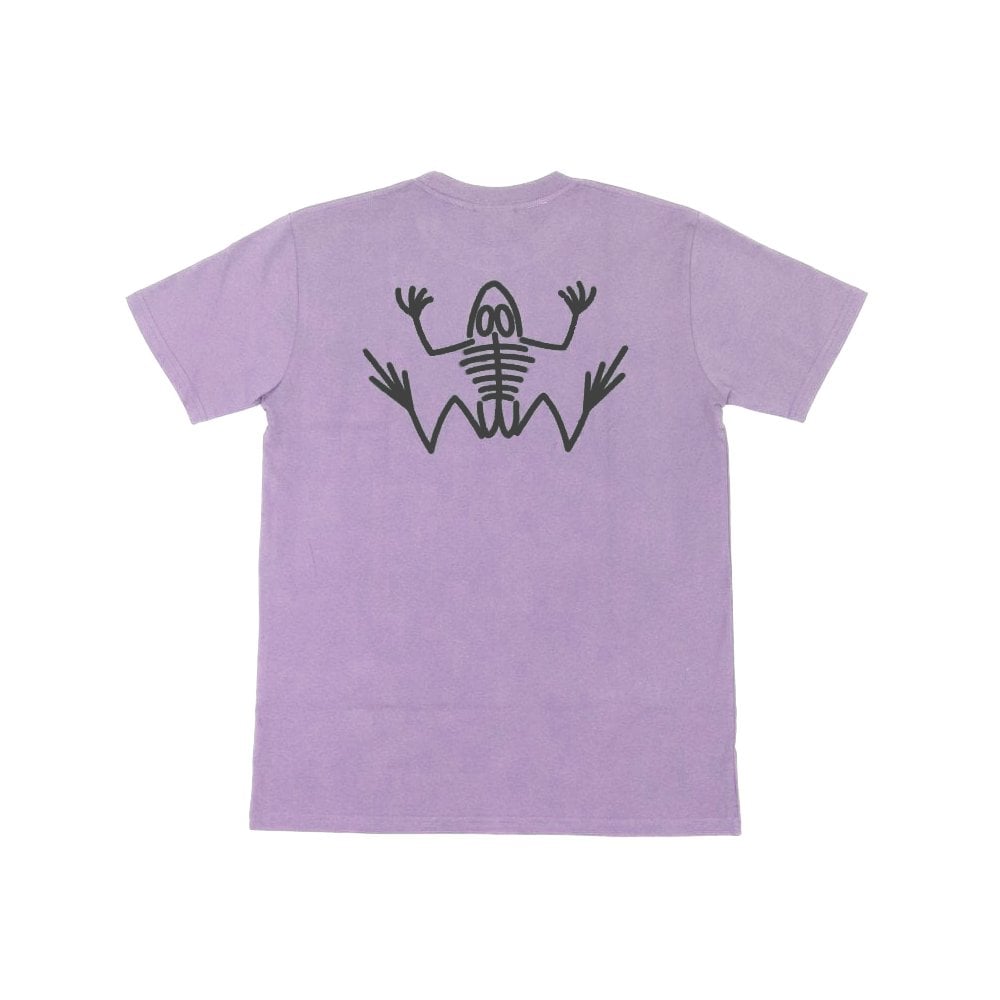 Bones Print T-Shirt - Lilac