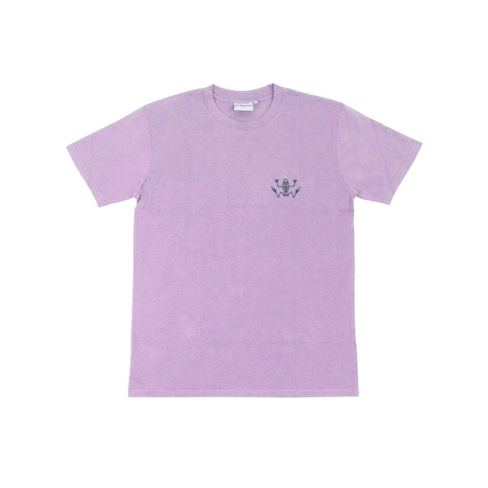 Bones Print T-Shirt - Lilac