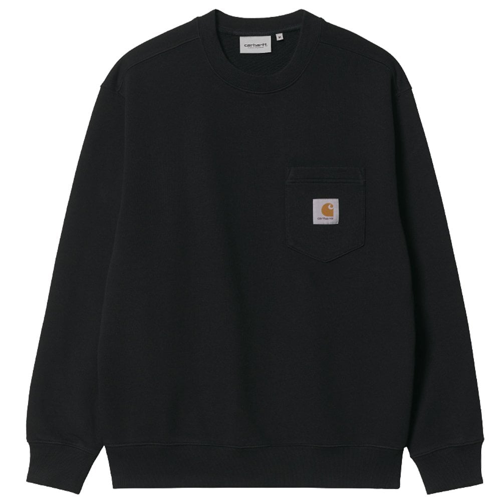 Pocket Sweatshirt - Black