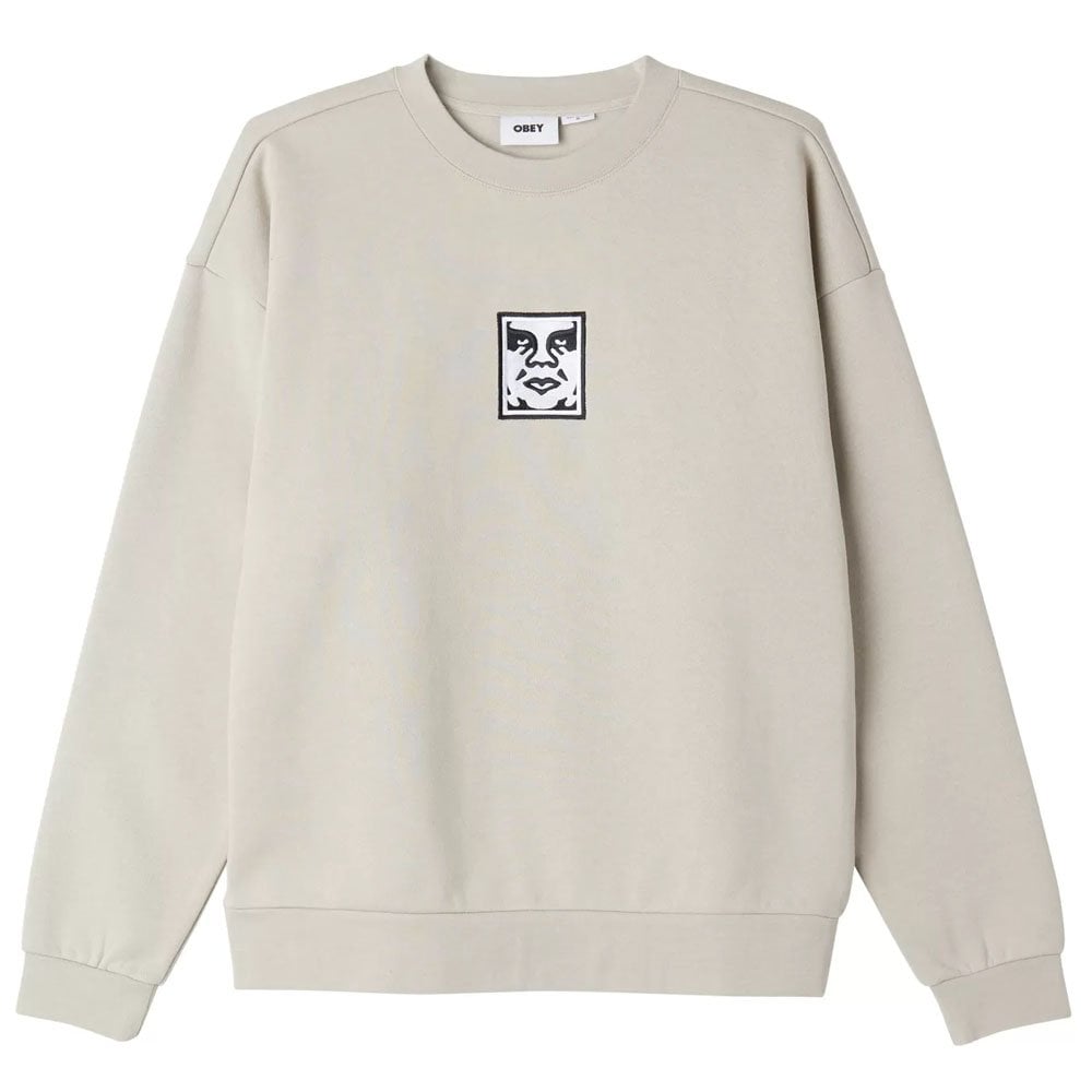 Icon Extra Heavy Crew II - Silver Grey