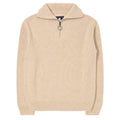 Zagros Trucker Knitted Sweatshirt - Wht Cap Grey