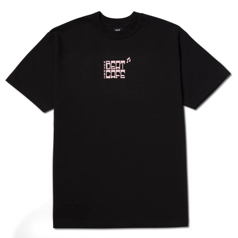 Beat Cafe T-Shirt - Black