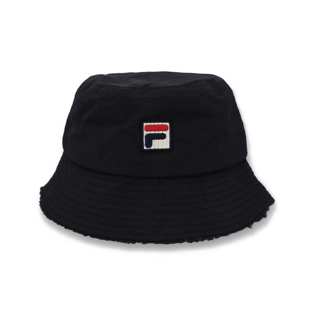 Bevans Sherpa Lined Bucket Hat - Black