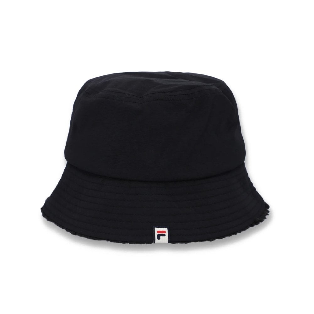Bevans Sherpa Lined Bucket Hat - Black