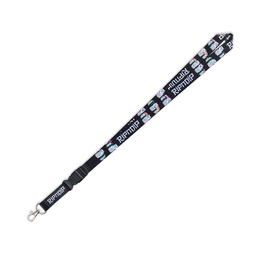 Sushi Lanyard - Black