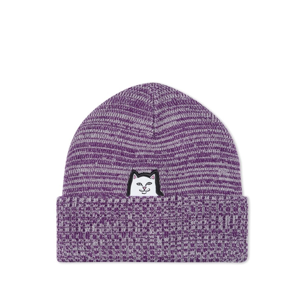 Lord Nermal Marled Beanie - Dark Purple