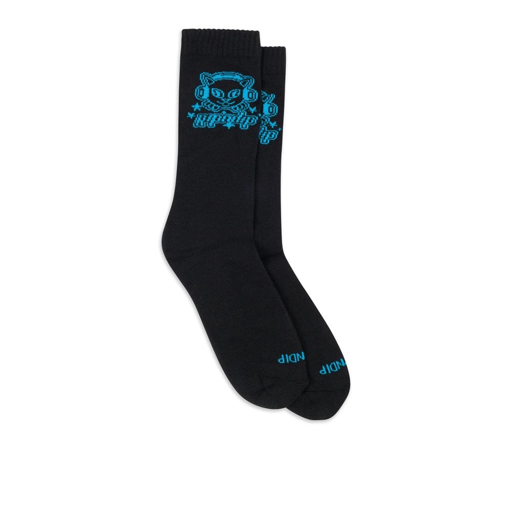 Kawaii Nerm Sock - Black