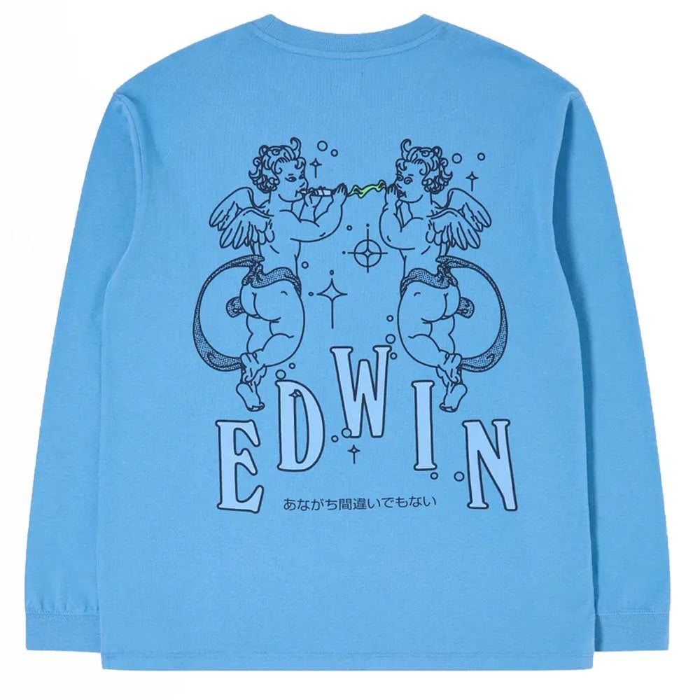 Angels Long Sleeve T-Shirt - Parisn Blue