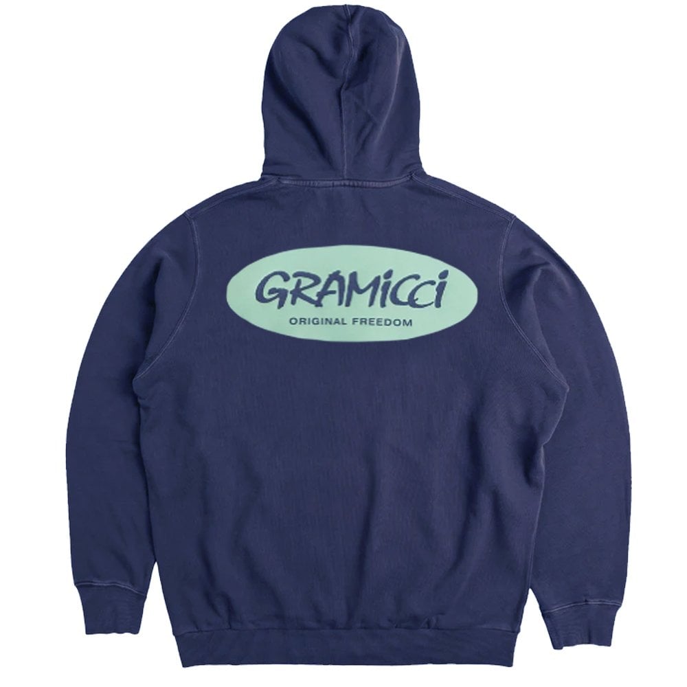 Freedom Oval Hoodie - Navy Pig