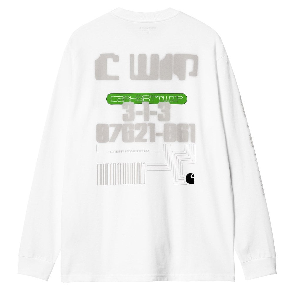 Electronics Long Sleeve T-Shirt - White
