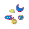 Lights Up Neon Planets 5 Pack Jibbitz - O/C