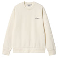 Script Embroidery Sweatshirt - Wax/Black
