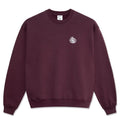 Atlas Monogram Crewneck Sweatshirt - Plum