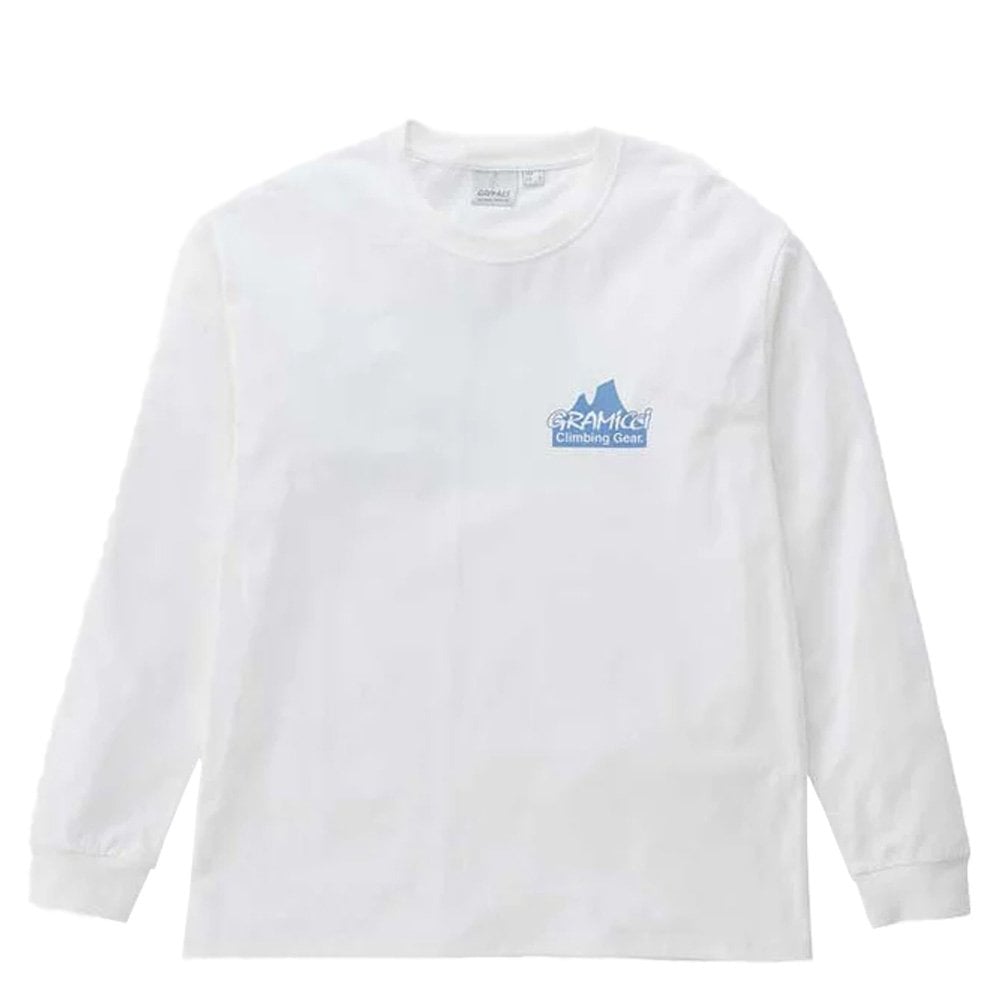Climbing Gear Long Sleeve T-Shirt - White