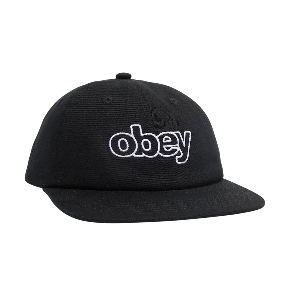 Select 6-Panel Cap - Black