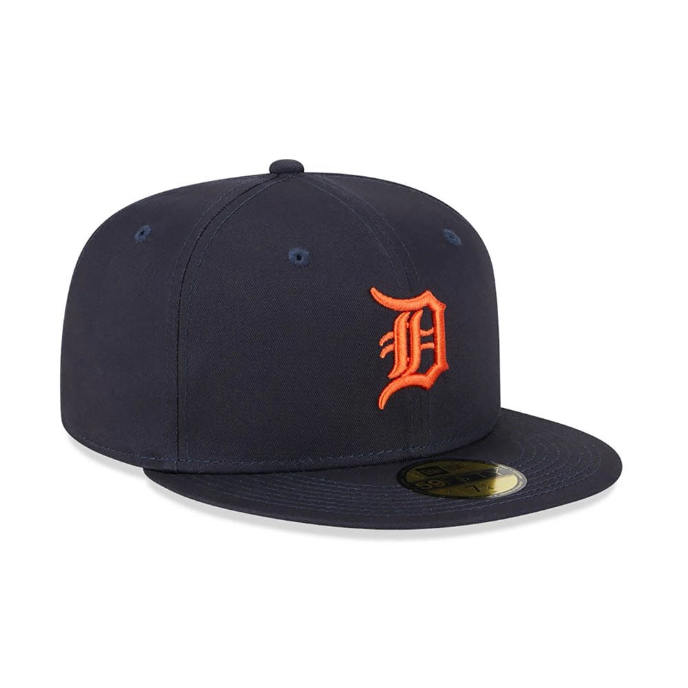 League Essential 59FIFTY Fitted Cap - Dt Nvy/Orang