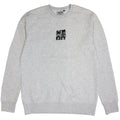 Wopko Embroidered Crewneck Sweatshirt - Ash Heather
