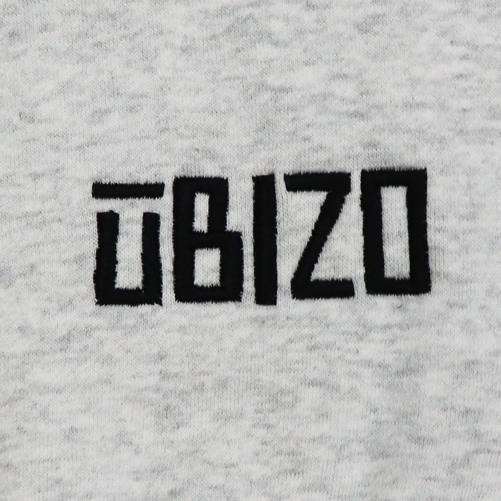 Wopko Embroidered Crewneck Sweatshirt - Ash Heather
