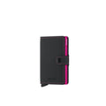 Mini Wallet Matte - Blk/Fuchsia