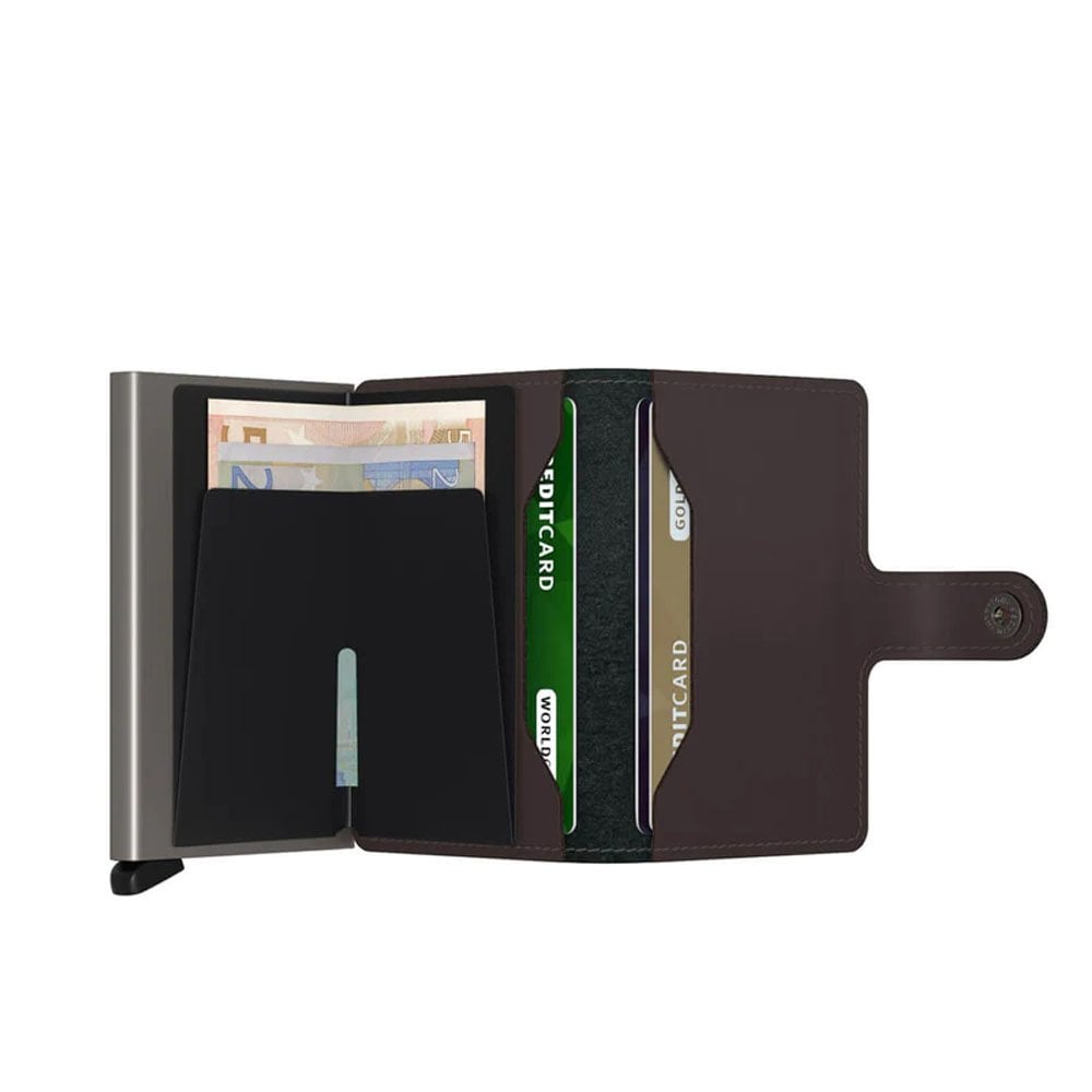 Mini Wallet Matte - Truffle