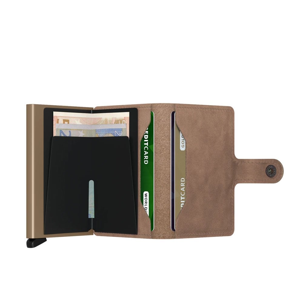 Mini Wallet Vintage - Taupe