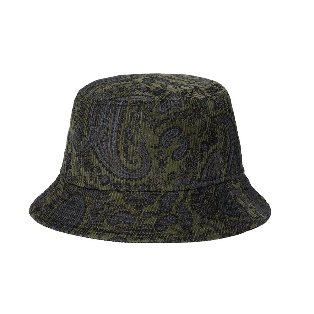 Cord Bucket Hat - Paisley/Plnt