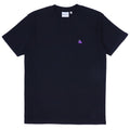 Sad Mini Embroidered T-Shirt - Black/Purple