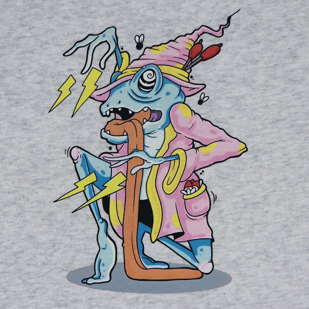 Wizzard Crewneck Sweatshirt - Ash Heather
