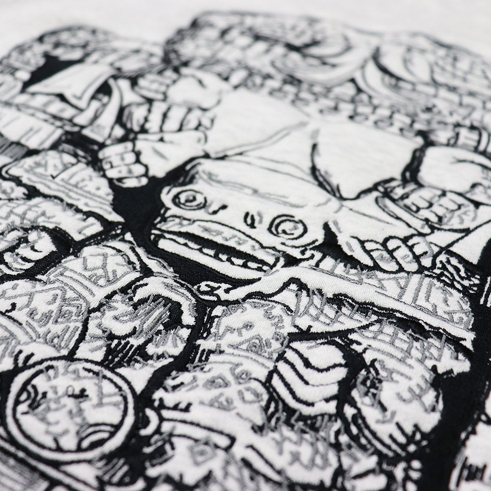 Aztec 3 Hoodie - Ash Heather