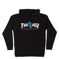 Screaming Hand Logo Hoodie - Black