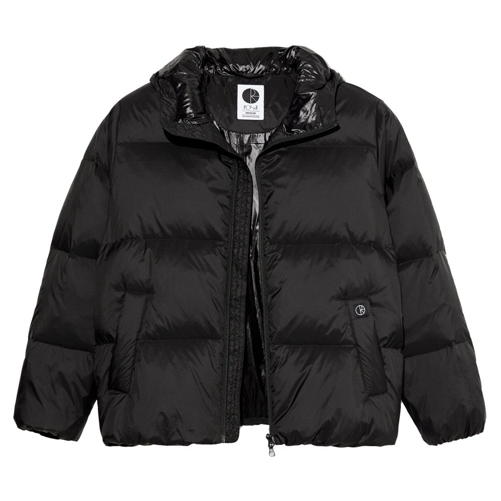 Soft Puffer Jacket - Black