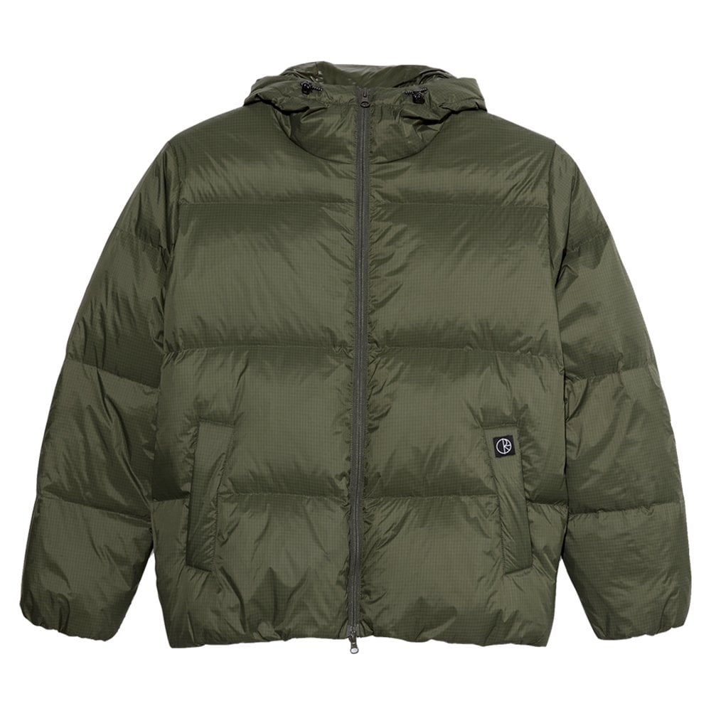 Soft Puffer Jacket - Grey Green