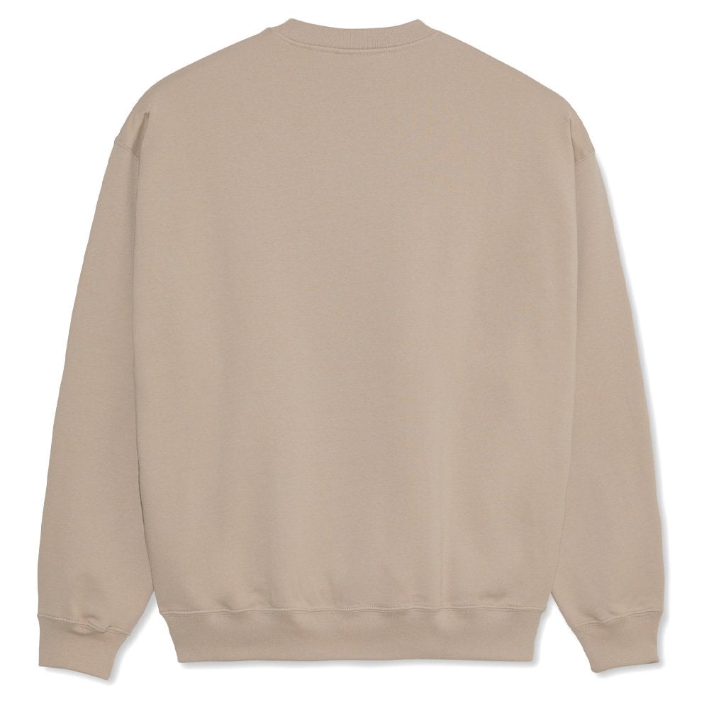 Faces Crewneck Sweatshirt - Taupe