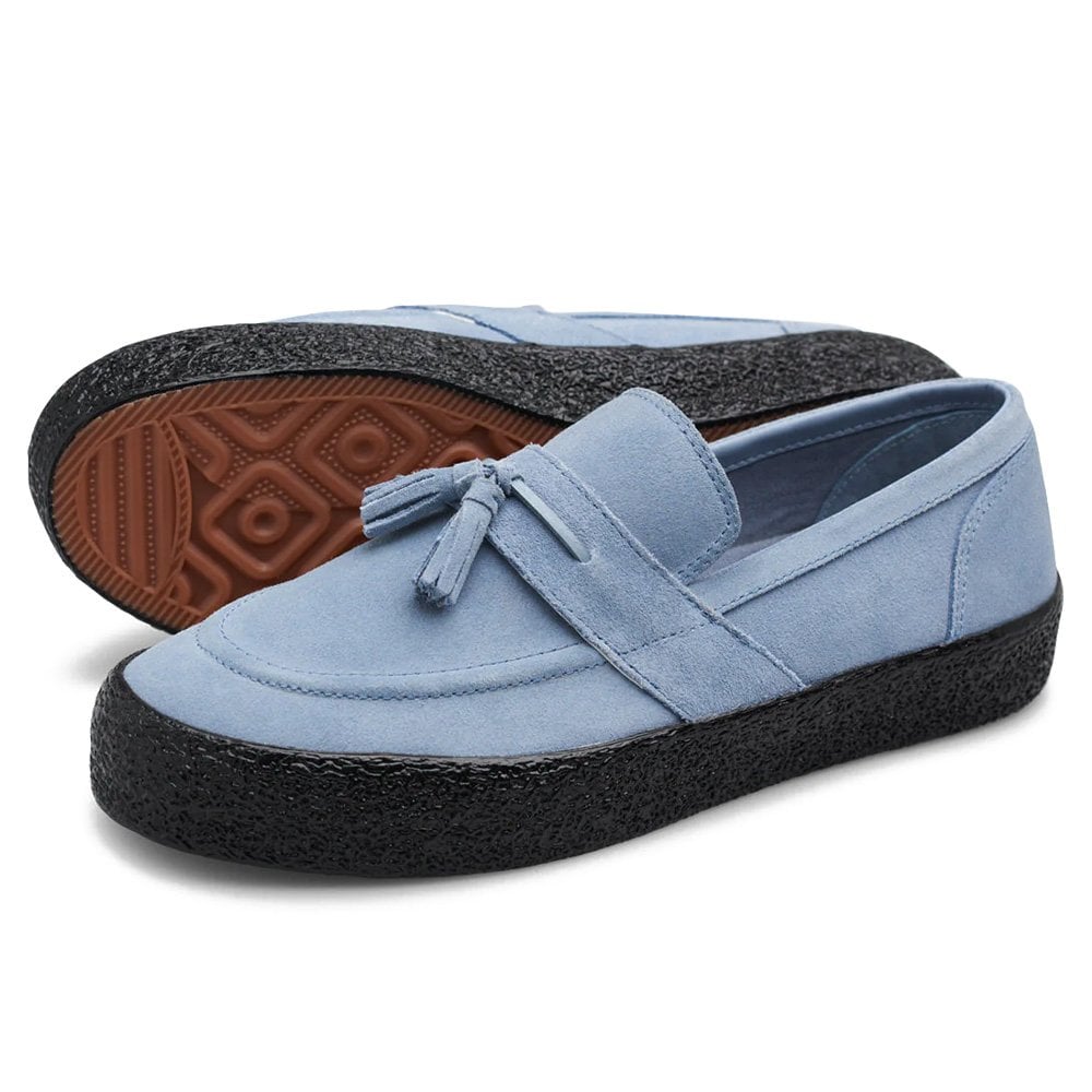Suede Loafer VM005 - Dust Blu/Blk