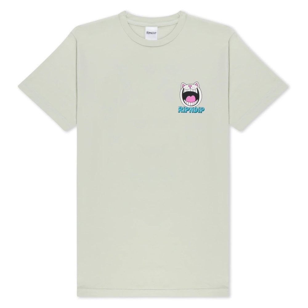 Feline Fine T-Shirt - Sage