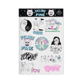 Feline Fine Sticker Sheet - Multi