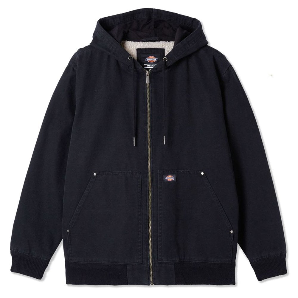 Hooded Duck Canvas Jacket - Sw Black