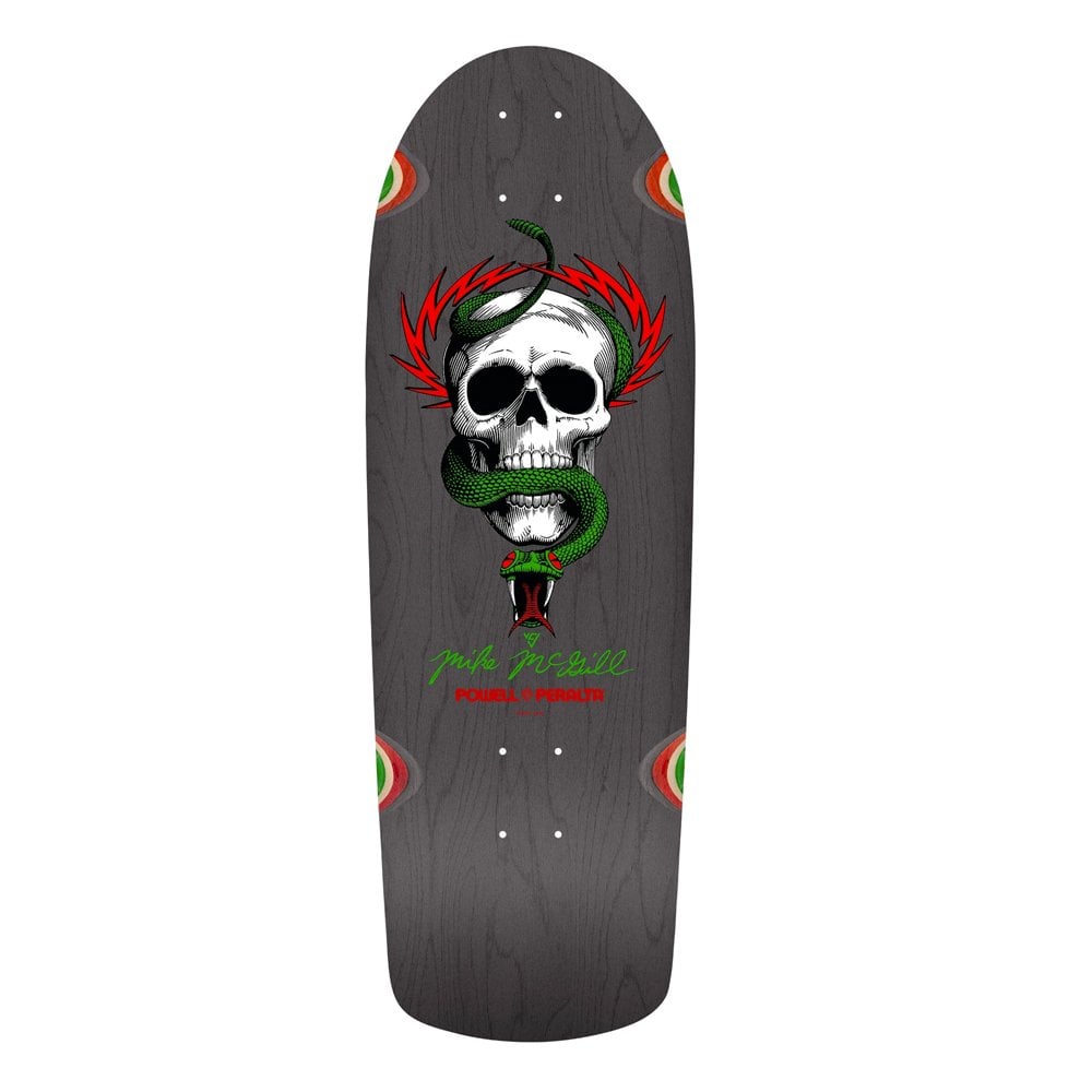 Mike McGill Skull & Snake Deck - Grey Stain