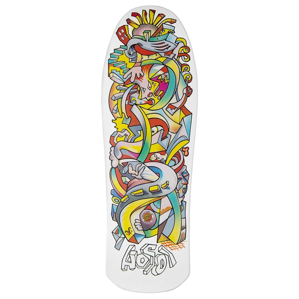 Hosoi Picasso Reissue Deck - White/Green