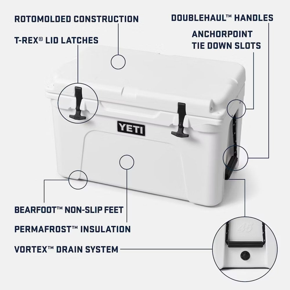 Tundra 45 Cool Box - Charcoal