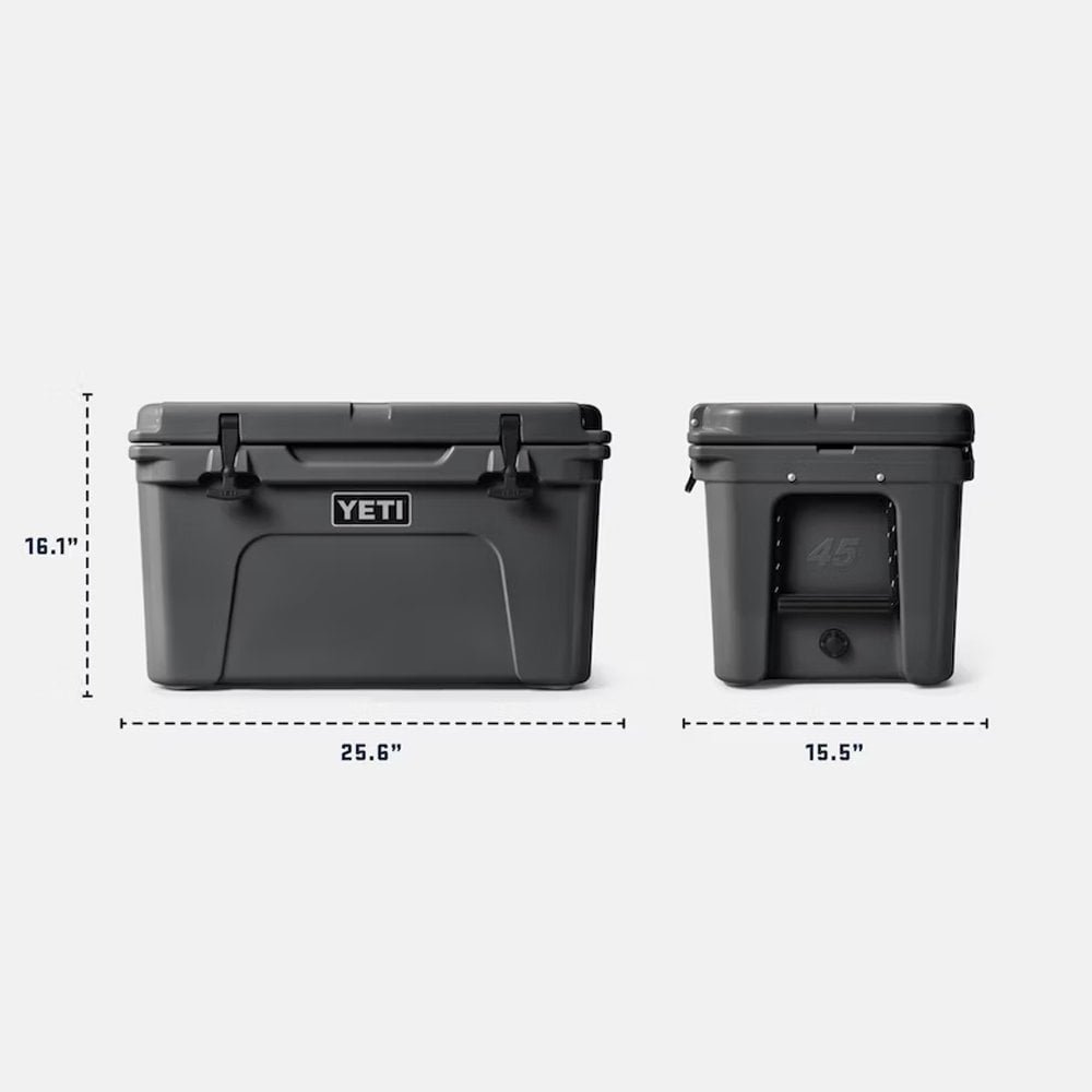 Tundra 45 Cool Box - Charcoal