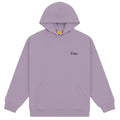 Small Logo Hoodie - Plum Gray