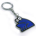 Enamel Keyring - Blue