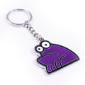 Enamel Keyring - Purple