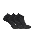 Everyday Lightweight Sock 3 Pack - Black/Black